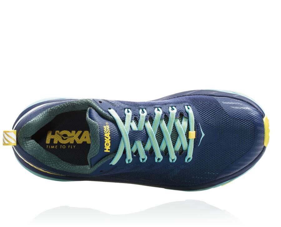 Hoka Australia One One Challenger ATR 5 - Womens Trail Shoes Blue - ACJIM-3654